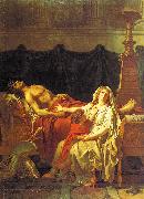 Jacques-Louis David Andromache Mourning Hector oil painting